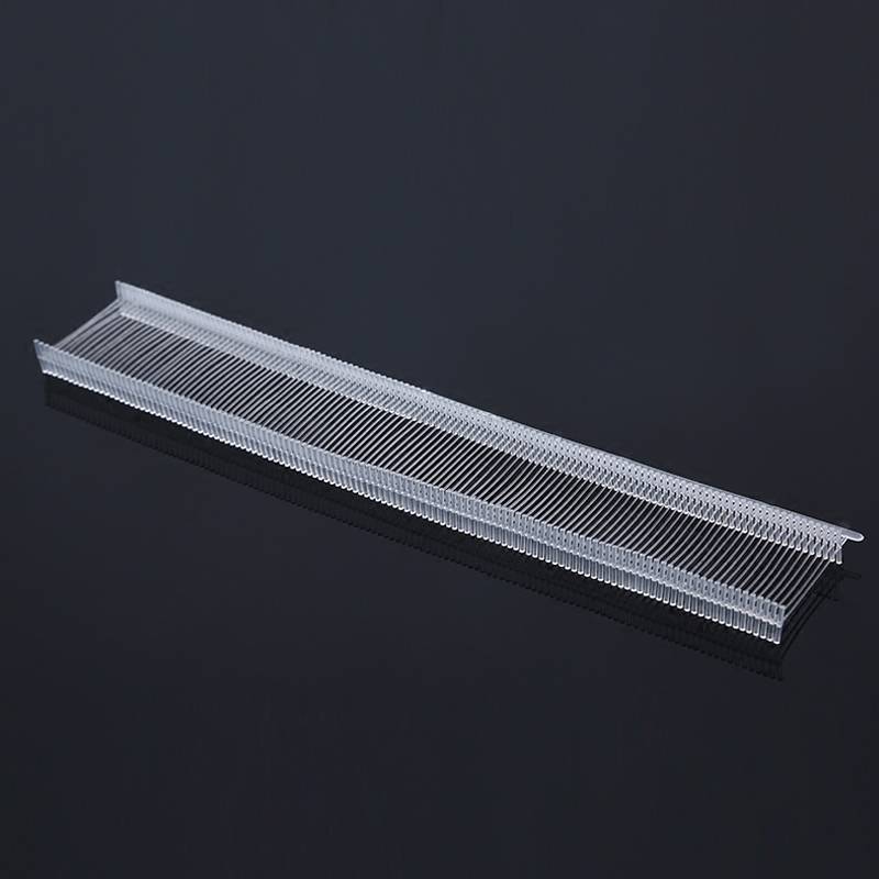 Workers -type transparent environmentally friendly PP material tag gun fine glue needle plastic bullet needle umbrella rubber needle listing rubber needle