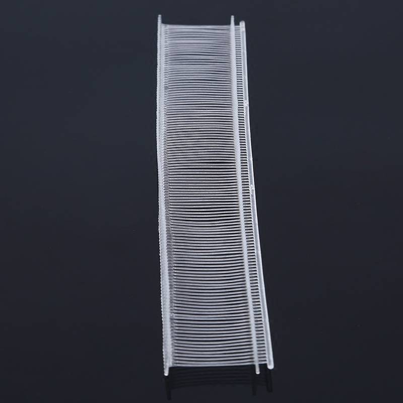 Workers -type transparent environmentally friendly PP material tag gun fine glue needle plastic bullet needle umbrella rubber needle listing rubber needle