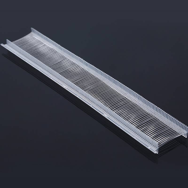 Workers -type transparent environmentally friendly PP material tag gun fine glue needle plastic bullet needle umbrella rubber needle listing rubber needle
