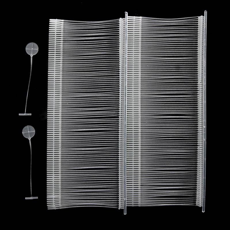 Round cake thick rubber needle tag needle transparent label gun needle tag needle flying plastic marking gun needle