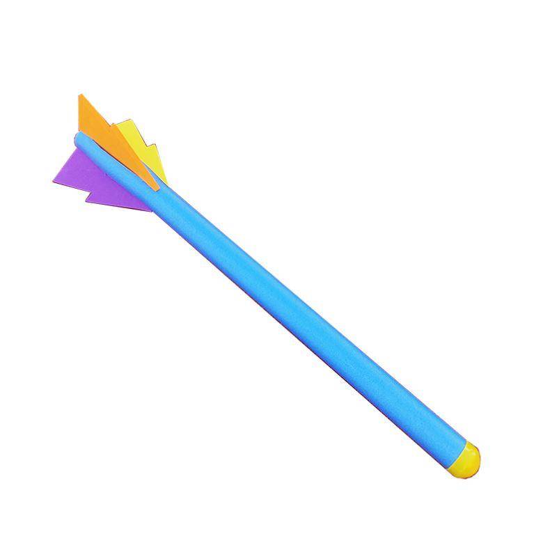 Primary and middle school students sports sports equipment throwing torpedo toys with whistle soft javelin children's fun track and field equipment