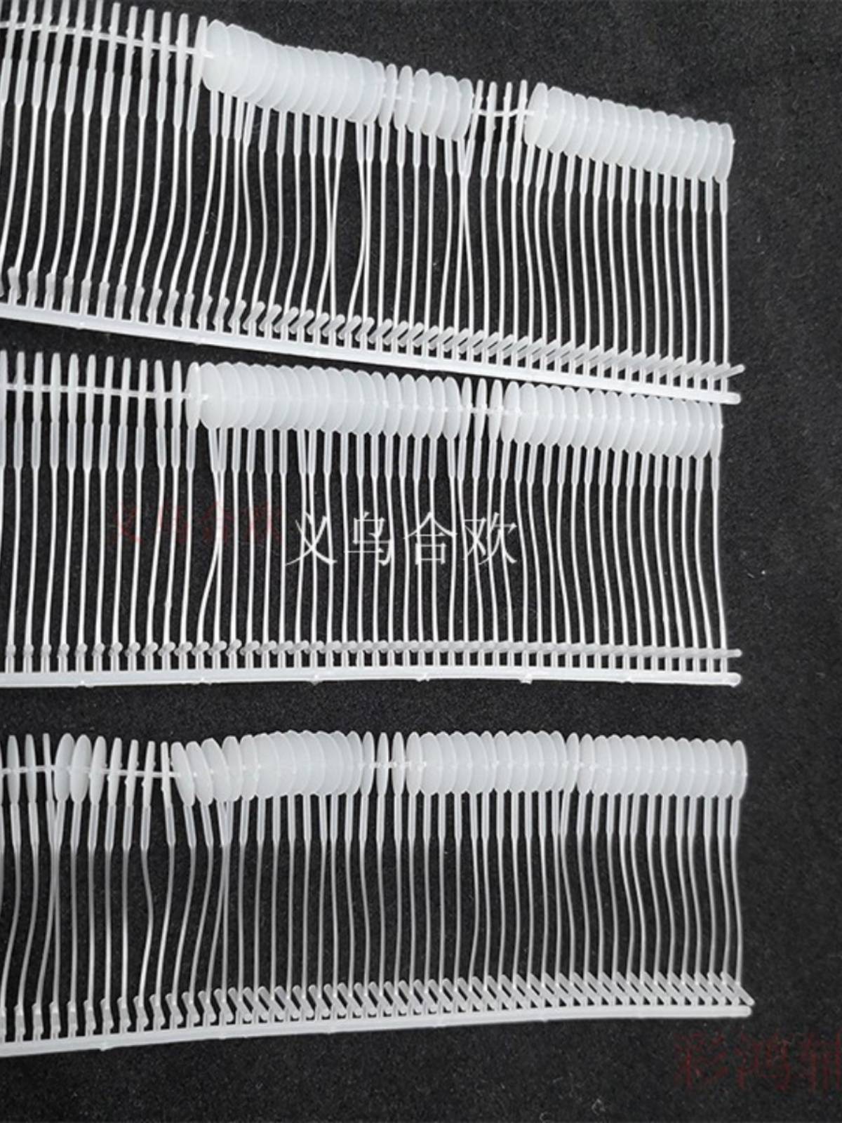 Big head round coarse rubber needle tag plastic rubber needle large tag hole with gun needle trademark thick row line round 5000 rounds