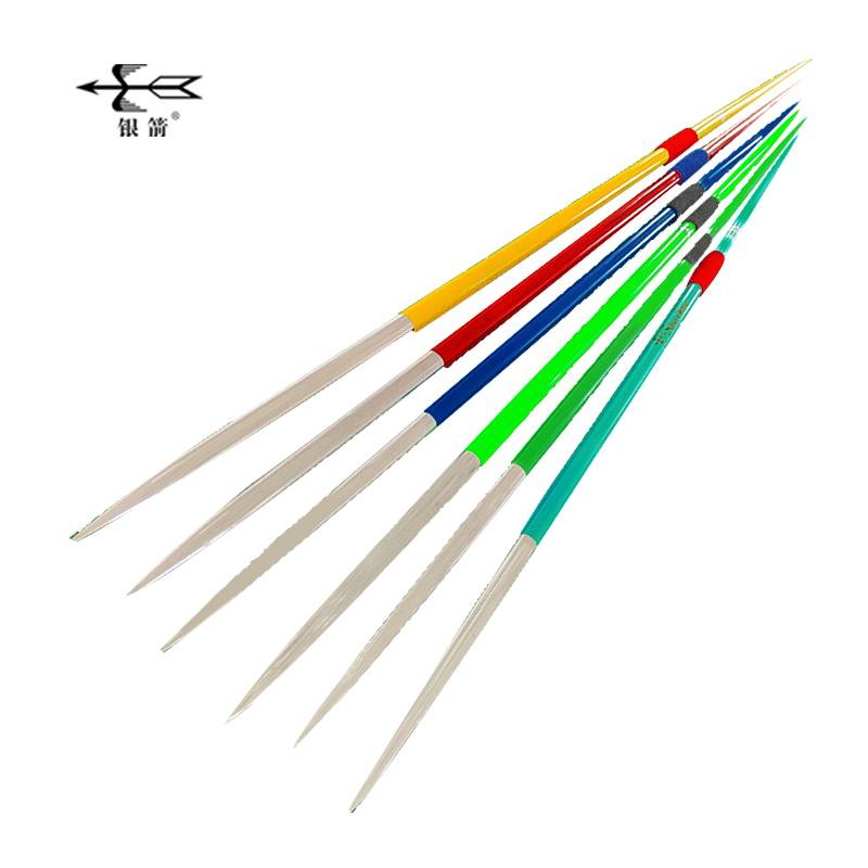 Source manufacturers produce silver arrow aluminum alloy training javelin super -hard aviation aluminum supply school track and field equipment
