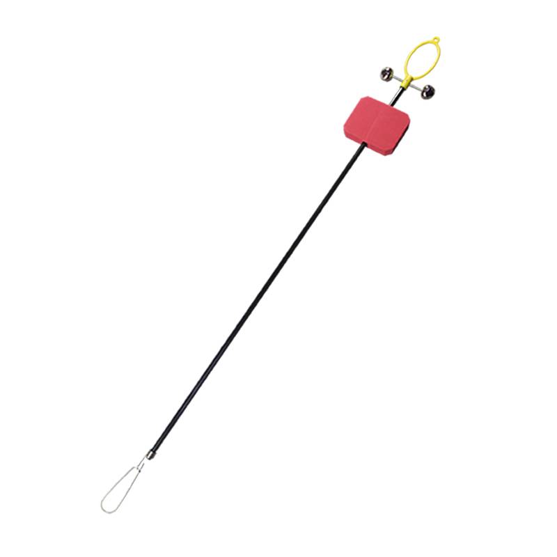 A yellow twirl lined fibre, a yellow twirl bait and a yellow twirl hook