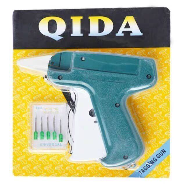 Tag gun with a gun needle tag gun label gun trademark gun marker gun rubber gun