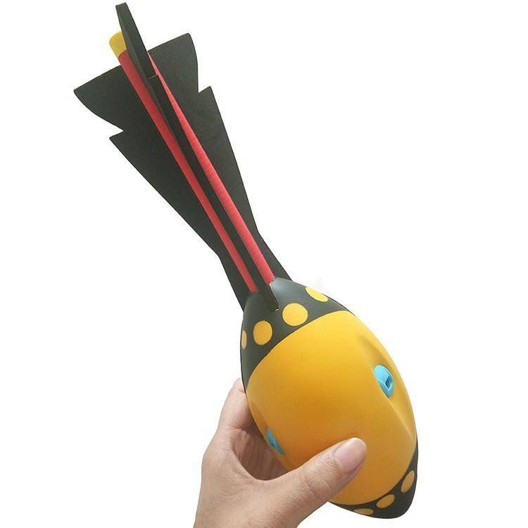 Primary and middle school students sports sports equipment throwing torpedo toys with whistle soft javelin children's fun track and field equipment