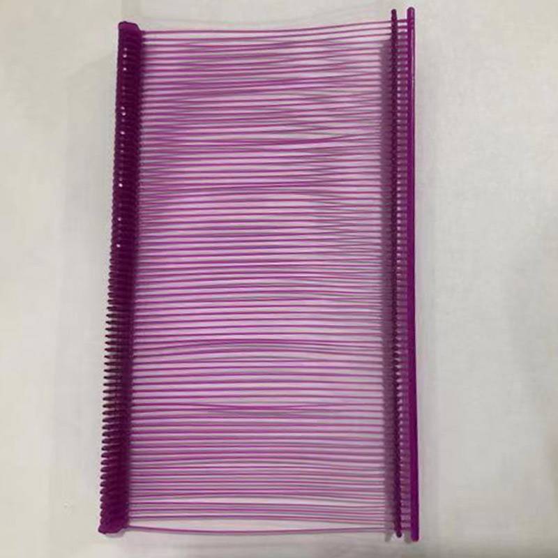 Big head worker thick glue needle purple 5 cm