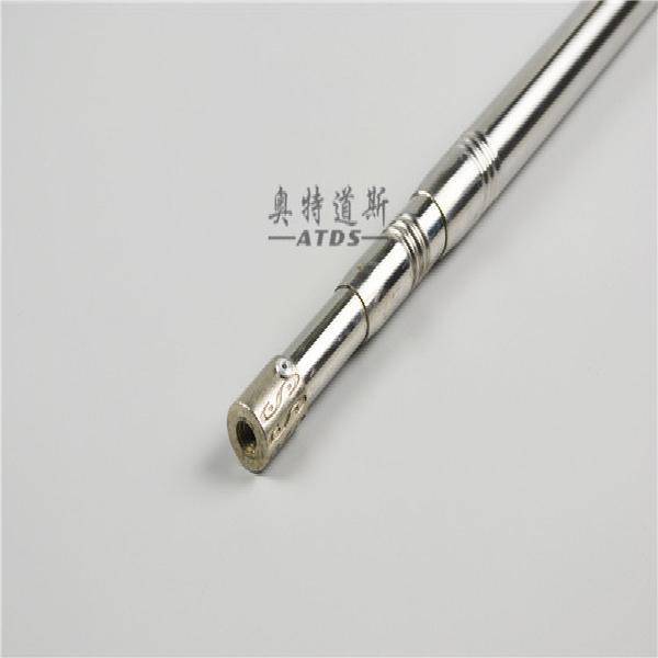 Three meters of stainless steel (excluding fork head)