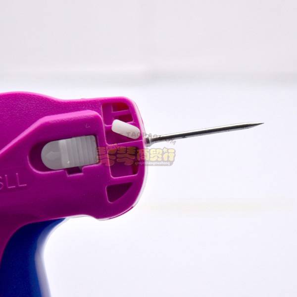 Extend fine needle tag gun color arrow 43-53mm thick needle fine needle rubber gun thick fabric plush toys