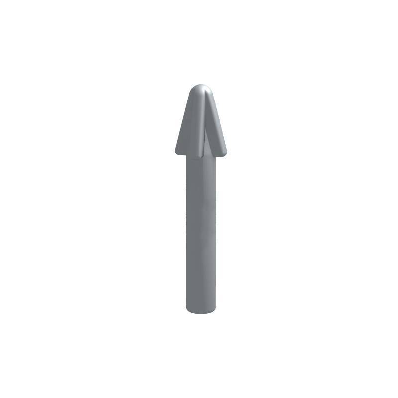 10 shallow silver gray
