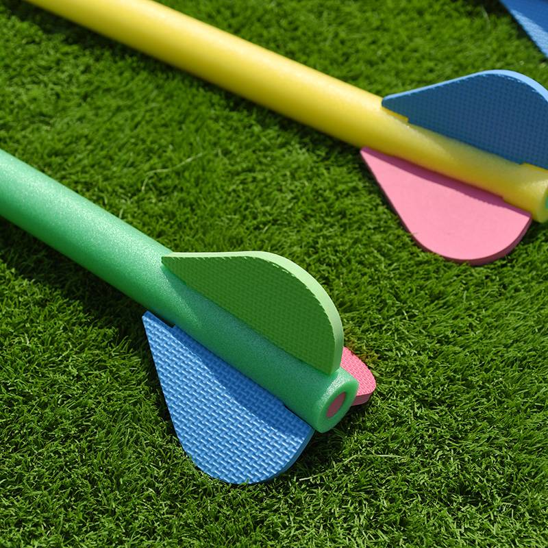 Factory Children's Fun Tracks and Field Soft Target Rockets Styling Kindergarten Primary School Plastic Plastic Training Equipment