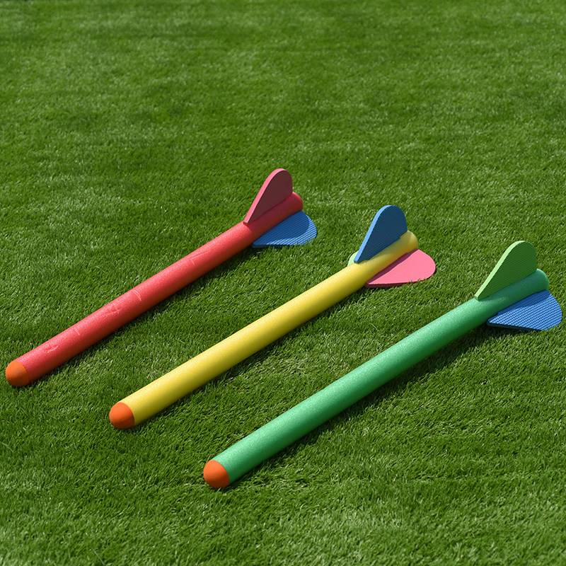 Factory Children's Fun Tracks and Field Soft Target Rockets Styling Kindergarten Primary School Plastic Plastic Training Equipment