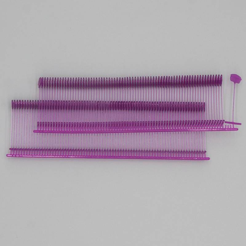 Big head worker thick glue needle purple 2 cm