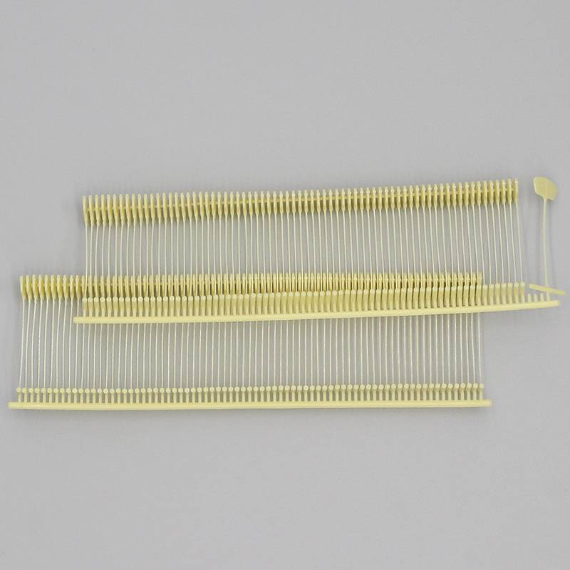 Big head worker thick glue needle pale yellow 2 cm