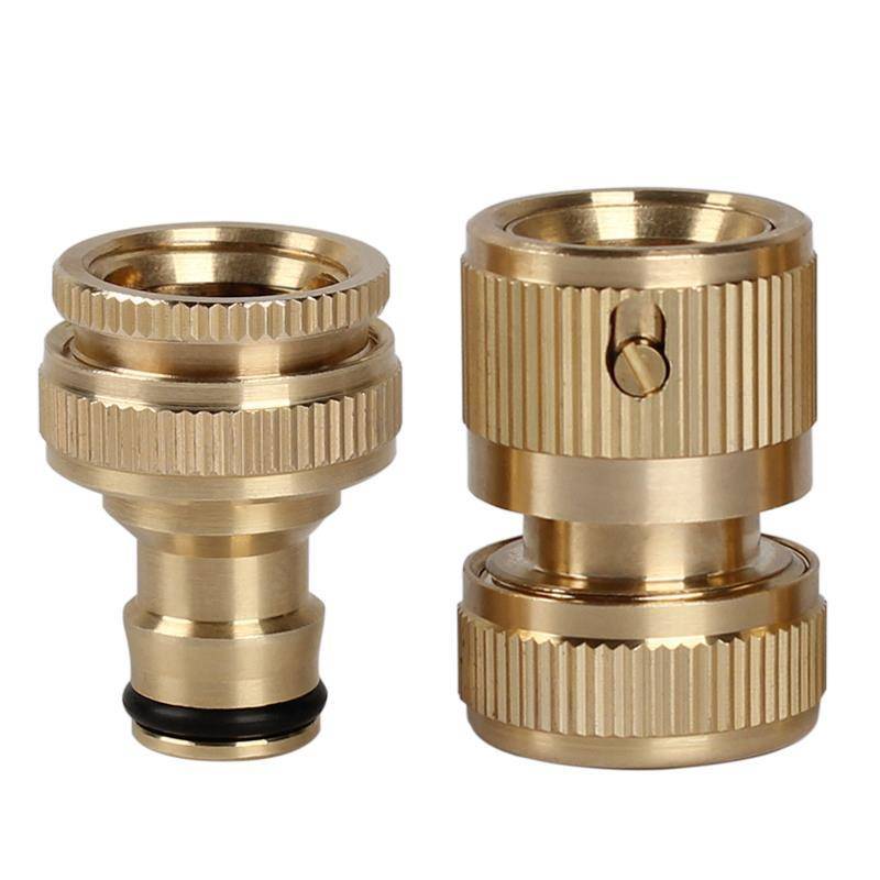 Washing machine Water faucet Copper standard connect water joint 4 points and 6 cents car washing water gun accessories water pipe hose quickly connected