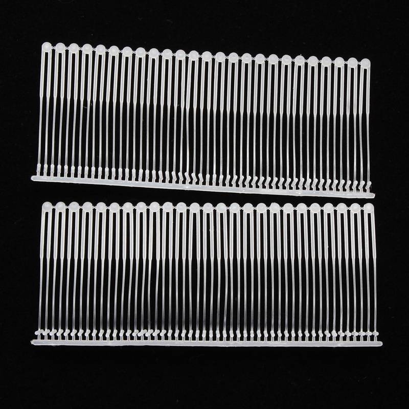 Twin twin adhesive pp double -row needle dual -line plastic line tag, plastic plastic bullet bullet tag needle