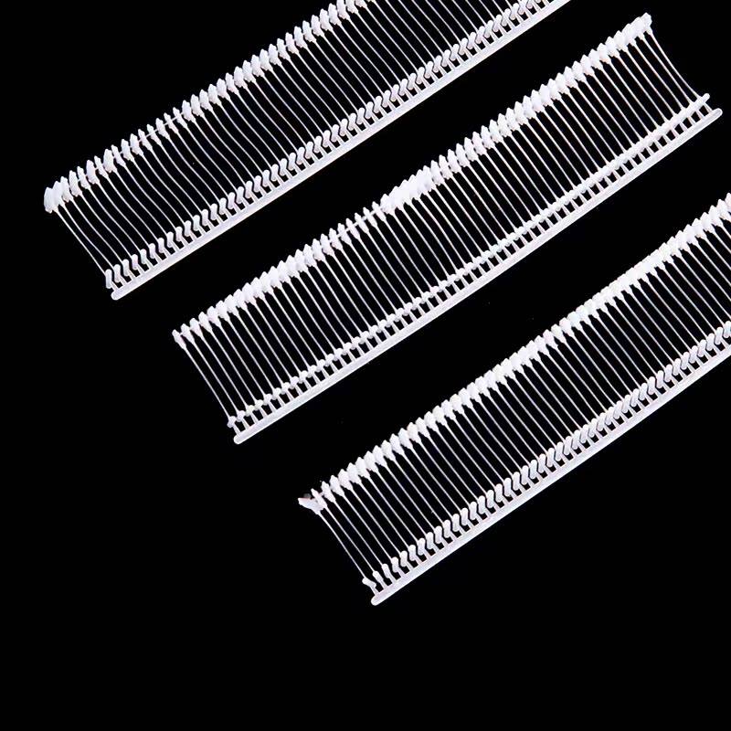 Plastic white 15mm5 thousands of boxes of work -shaped transparent coarse tag, gum, plastic needle manufacturers direct sales