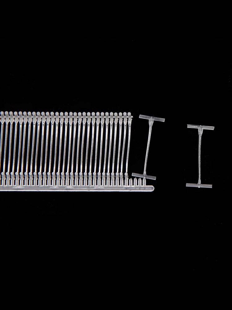 Tag needle, fine adhesive tag, tag, rubber needle label gun needle plastic gun transparent gun needle