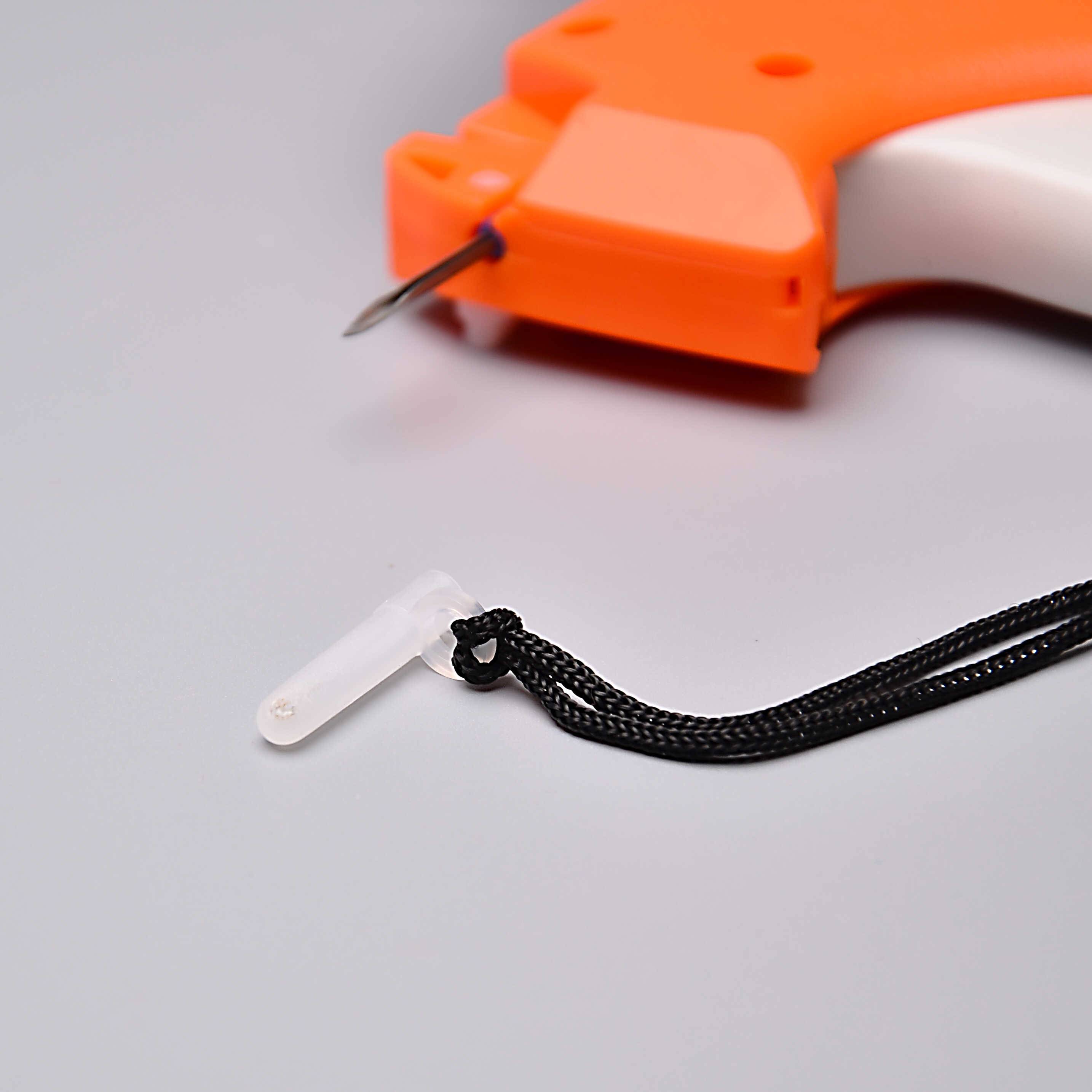 Meibo 8X Tag Gun Getering Jelly Paper Signing Signing Glip -Cushioning Gun Gunla and 5 Steel Needle Plastic Plastic Plastic Plastic Plastic Needle