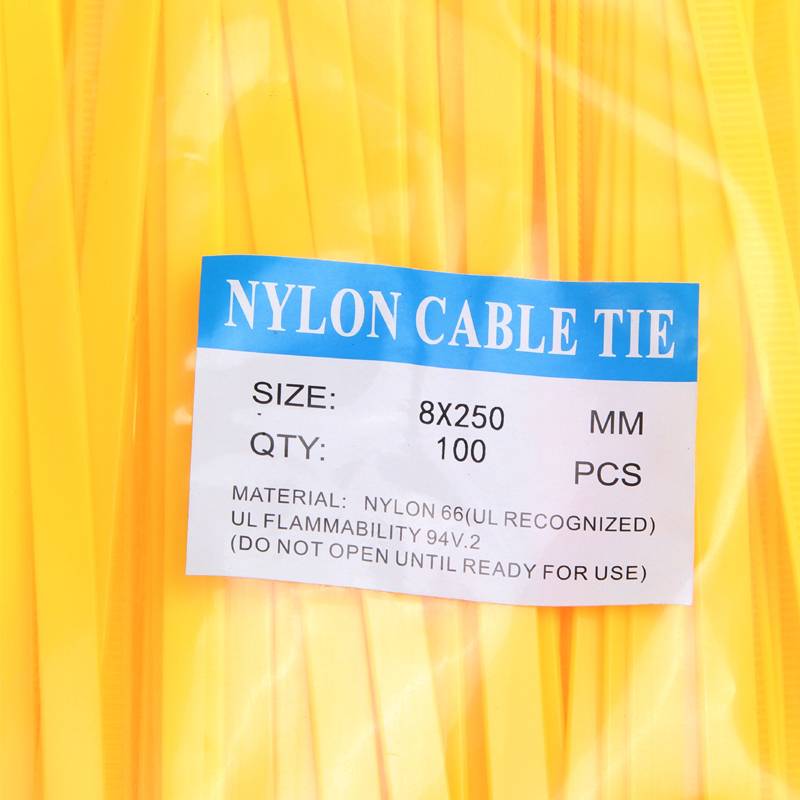 Color plastic nylon tie 8*250 width 8mm tuna chapter red fishing label marker mark with 100 pieces