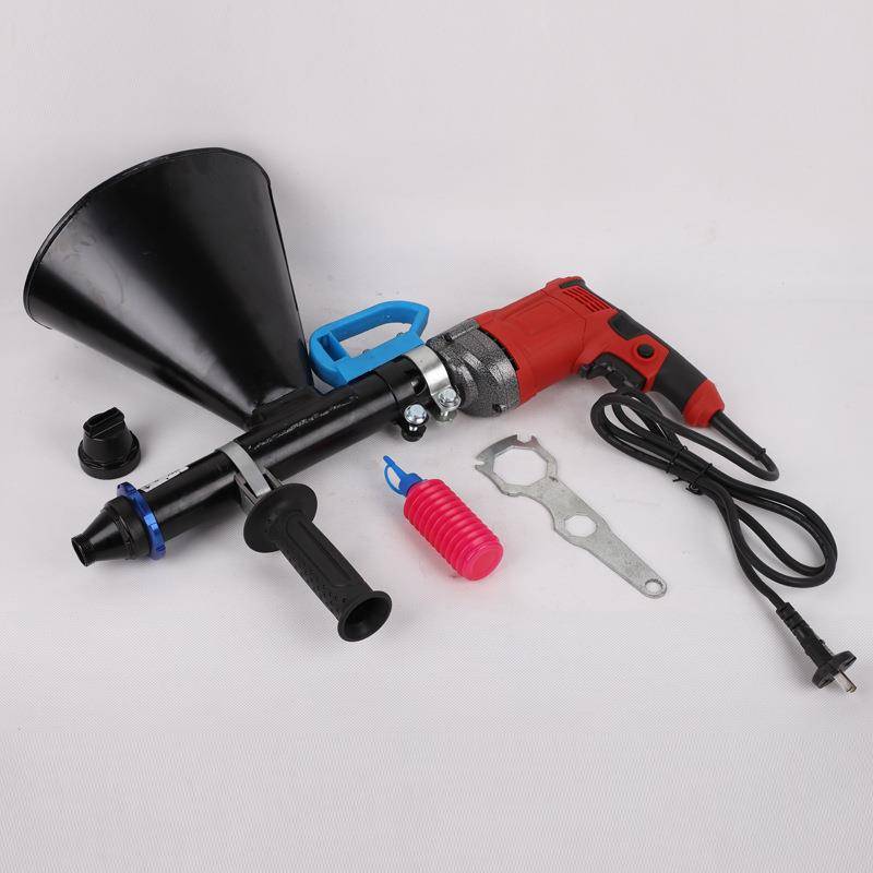 National standard 650 electric cement grouting gun concrete wall grouting small stitching gun doors and windows and window