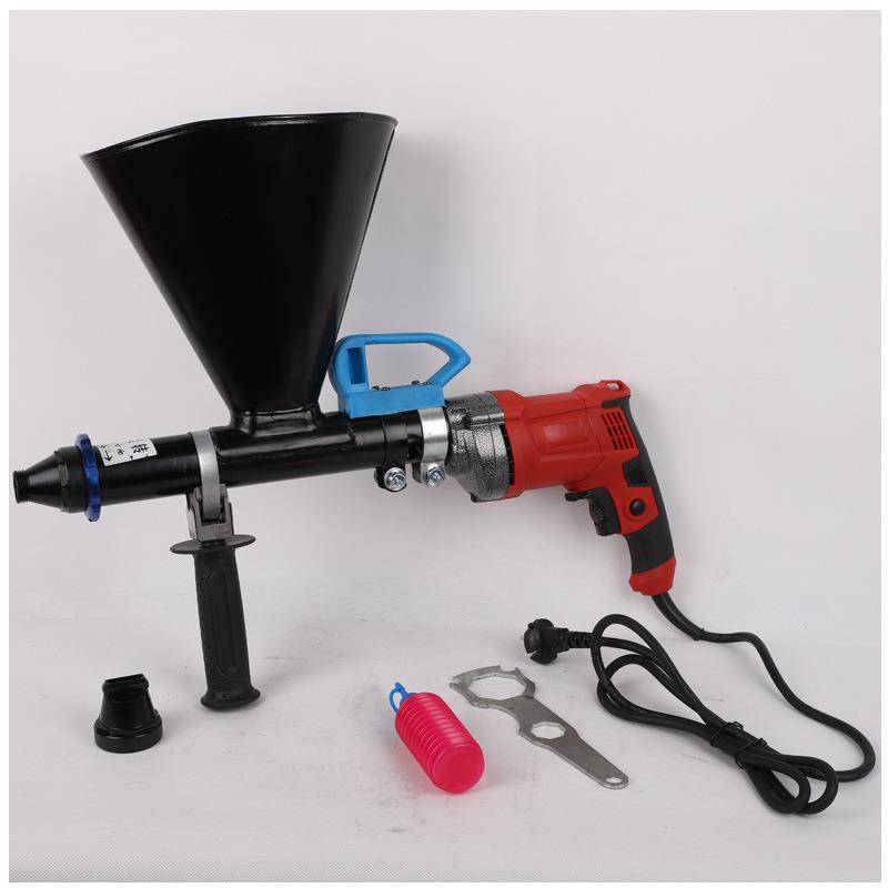 National standard 650 electric cement grouting gun concrete wall grouting small stitching gun doors and windows and window