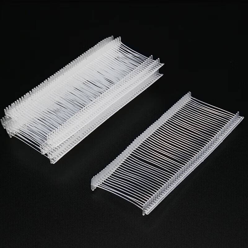 Bingyu Crane Clicks Plastic Glipper Plastic Penjie Tie Tie Label Tag Gun Tag Pattrassment 2 Box 50mm (Color