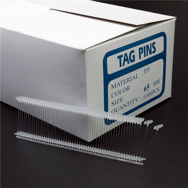 Costume rubber -stitched rough rubber needle tag, label gun needle plastic needle duplex needle bullet tag rope