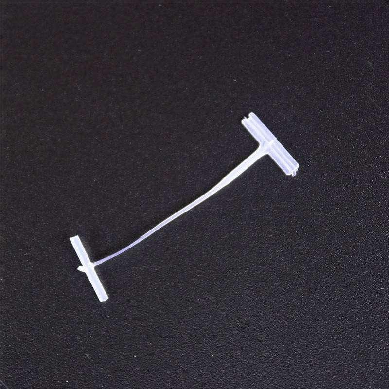 Costume rubber -stitched rough rubber needle tag, label gun needle plastic needle duplex needle bullet tag rope