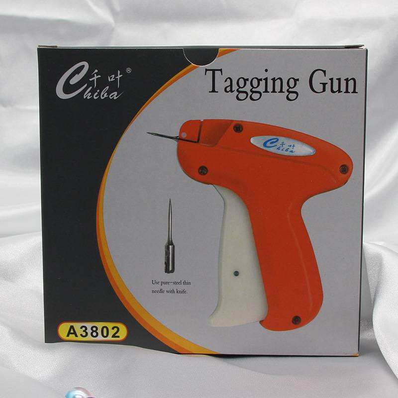 Tag Gun A3802 Fine label gun clothing, javelin, tag label, grab clothes rubber gun