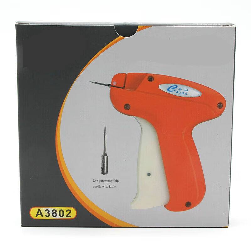 Tag gun fine needle hitting a label gun label a fixed gun hanging a tag, a nail gun, the gun Chiba blue fine