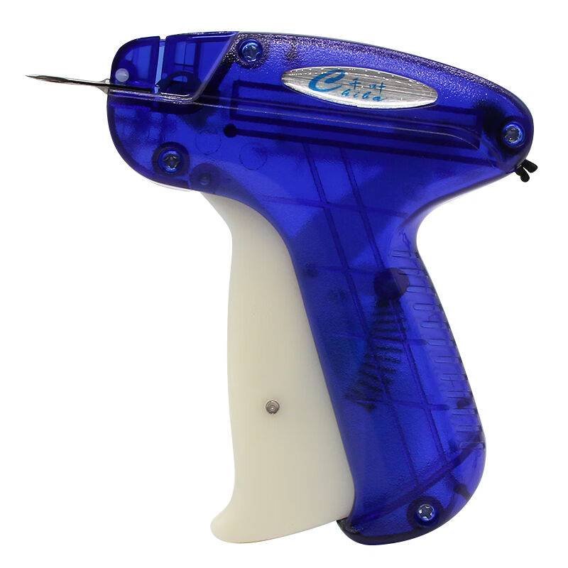 Tag gun fine needle hitting a label gun label a fixed gun hanging a tag, a nail gun, the gun Chiba blue fine