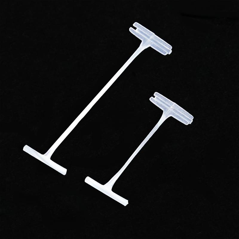 PP material font rough rubber needle tag gun bullets, tag needle clothing, crane card line plastic transparent rubber needle