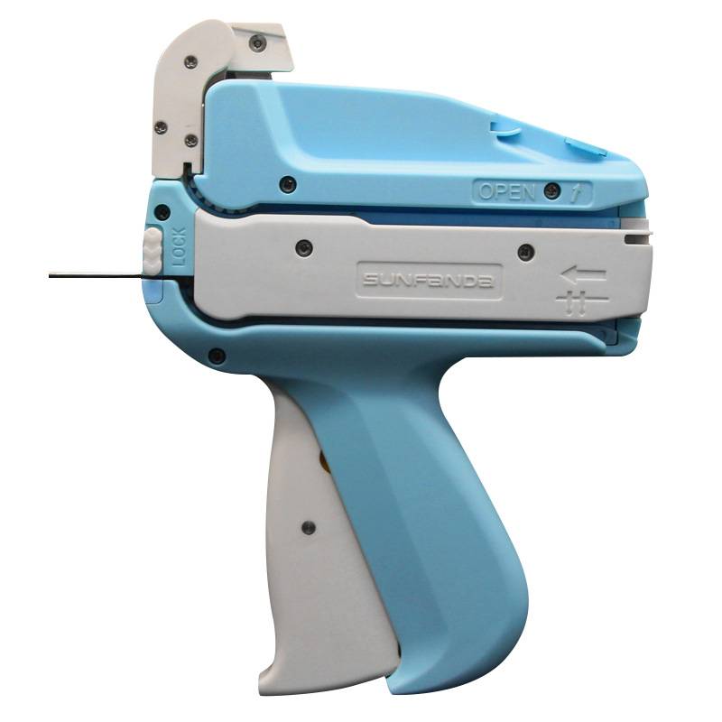 Spot tag gun, clothing, tag gun, hitting the maternal buckle, automatic set of ring gun, shot gun instead of hand wearing