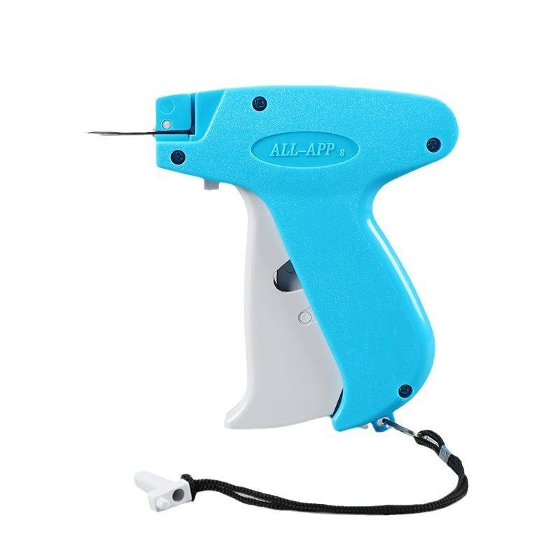 Fine needle tag, clothing clothing, labeling rubber needle grabbing portable portable trademark gun semi -automatic needle