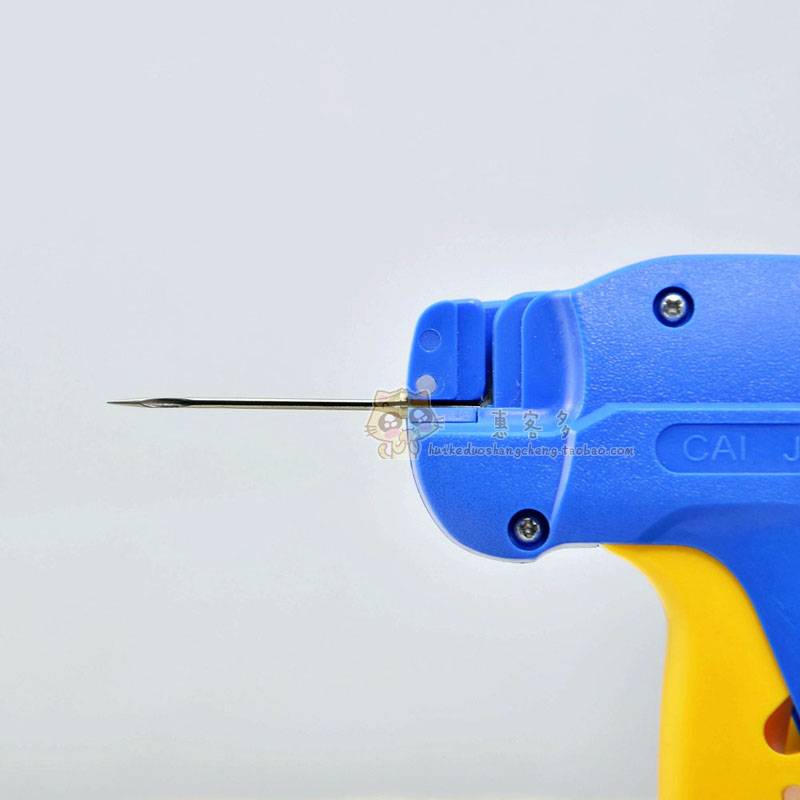 Color arrow slender needle tag gun tag gun thick fabric use of 4.3-5.2cm extended thin needle head shot gun