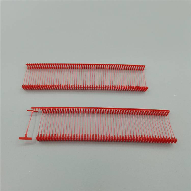 Red tag rubber acupuncture color clothing tag coarse rubber tag needle labeling gun needle clothes bullet