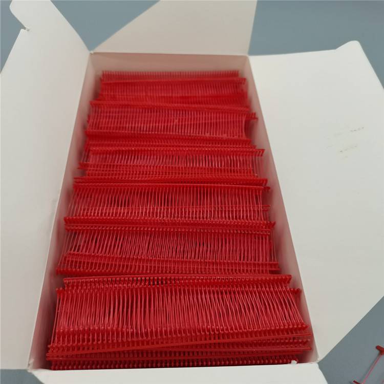 Red tag rubber acupuncture color clothing tag coarse rubber tag needle labeling gun needle clothes bullet