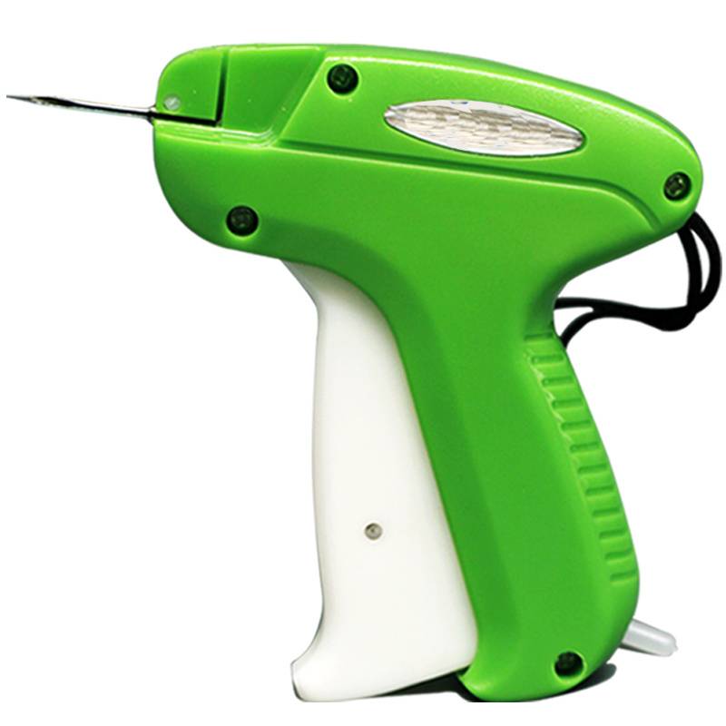 Portable handle Passing dry cleaners price labeling plate steel needle clothing coding tag machine business gun hook