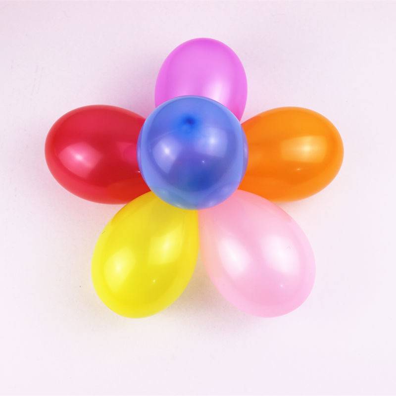 Small balloon children's cartoon cute color small steam ball shot gun decorative water splashing festival target mini darts