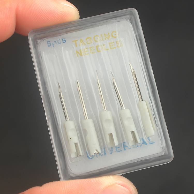 Plastic needle gun needle tag needle head thick thin needle imported steel knife needle Dingbang plastic thin needle