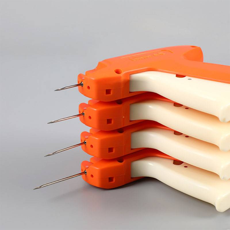 Trademark packaging gun rubber gun 4.4 label sock socks tag scalpel champion 6.0 lengthened fine needle gun