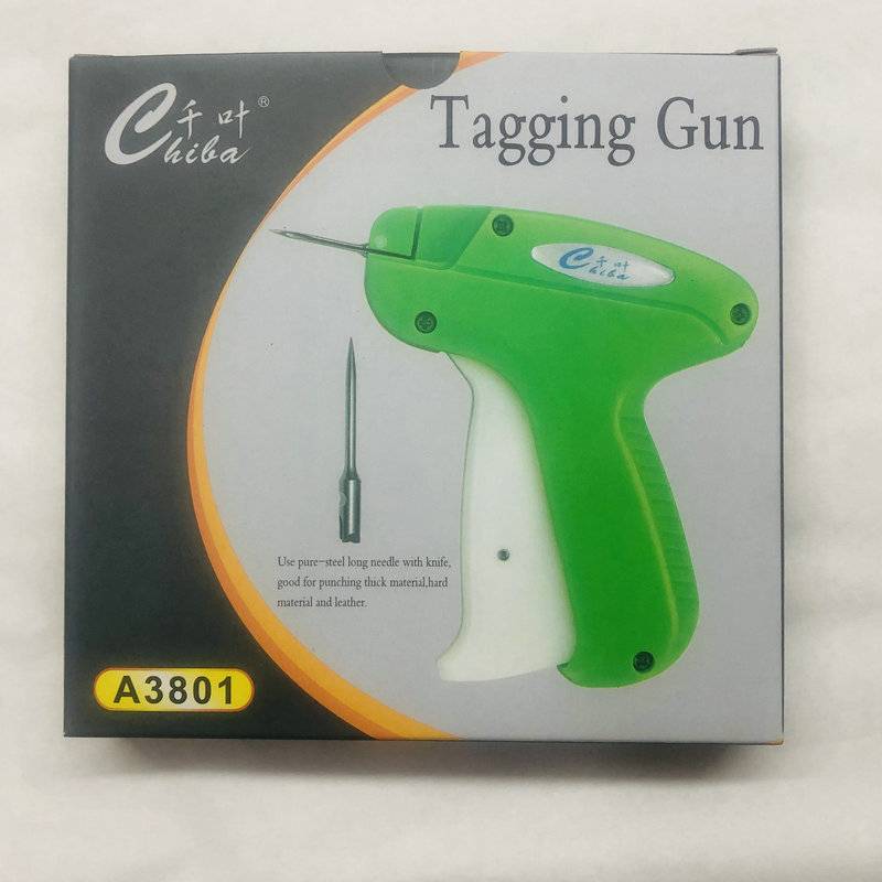 Authentic Chiba brand red A3802/green A3801 fine tag gun trademark gun label gun