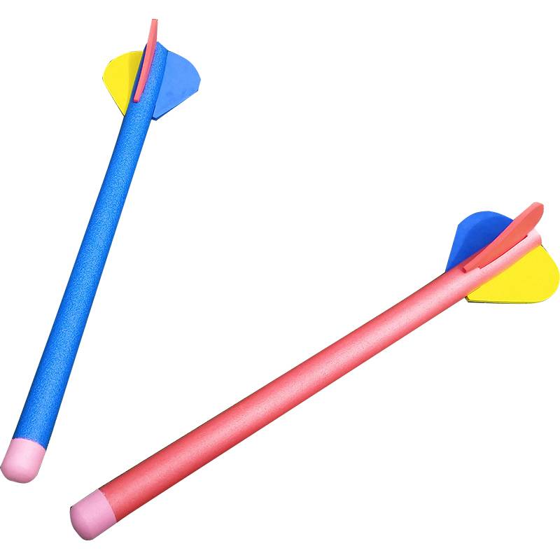 Kindergarten children's outdoor track and field throwing foam soft javelin sensor training equipment big rocket fun activities