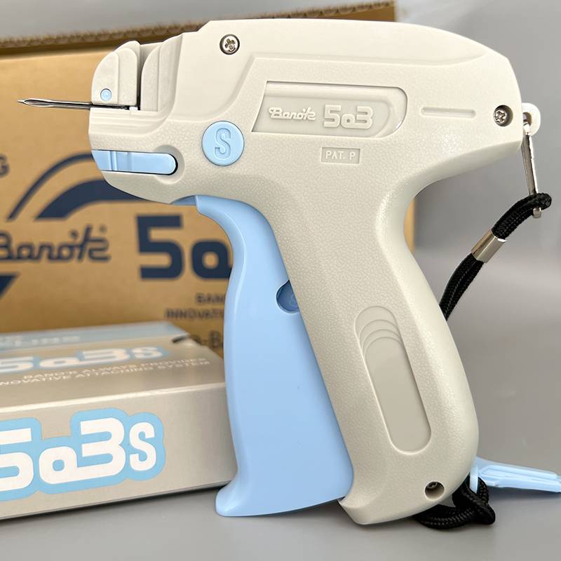 Japan imported tag gun Banok 503s clothing toy trademark gun rubber gun tag gun rubber rubber gun durable