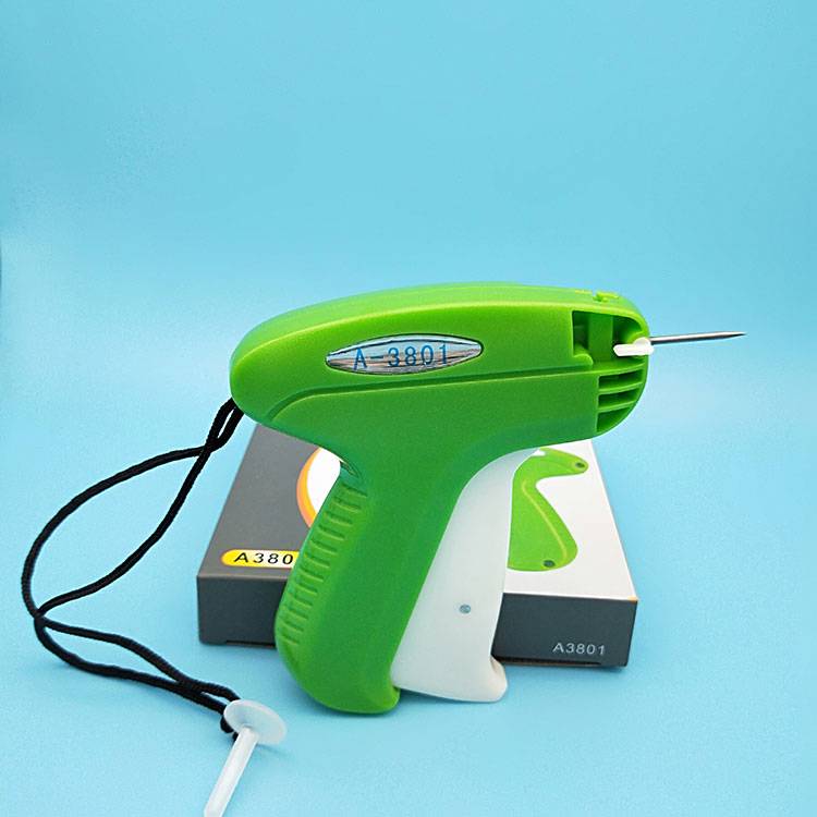 Genuine Chiba brand A3801 thick needle tag gun/trademark gun/nail gun/rubber needle gun head 3.6 cm long