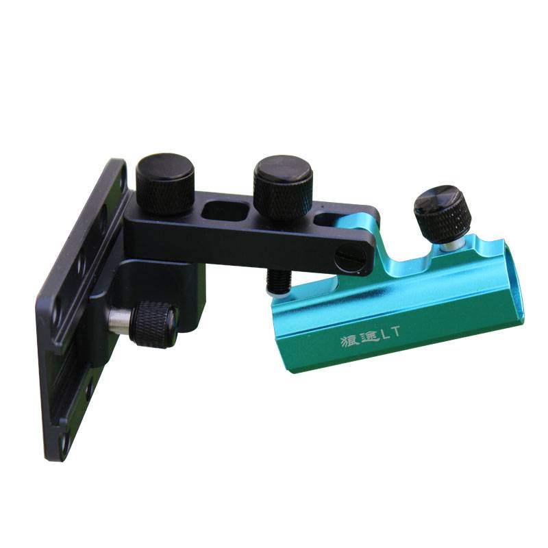 Wolf road front turret thickened fishing box accessories aluminum -magnesium disassembly large object windproof new pole bracket
