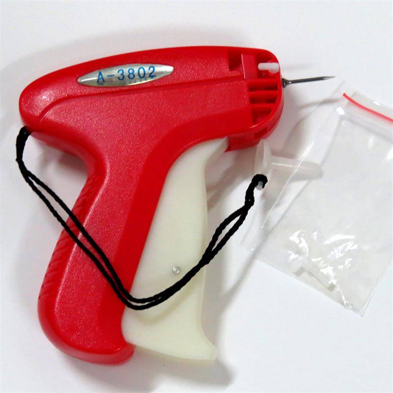 Xinjiang Spot Qianye Tag Gun A3802 3801 clothing trademark rubber gun thickness imported needle 3.