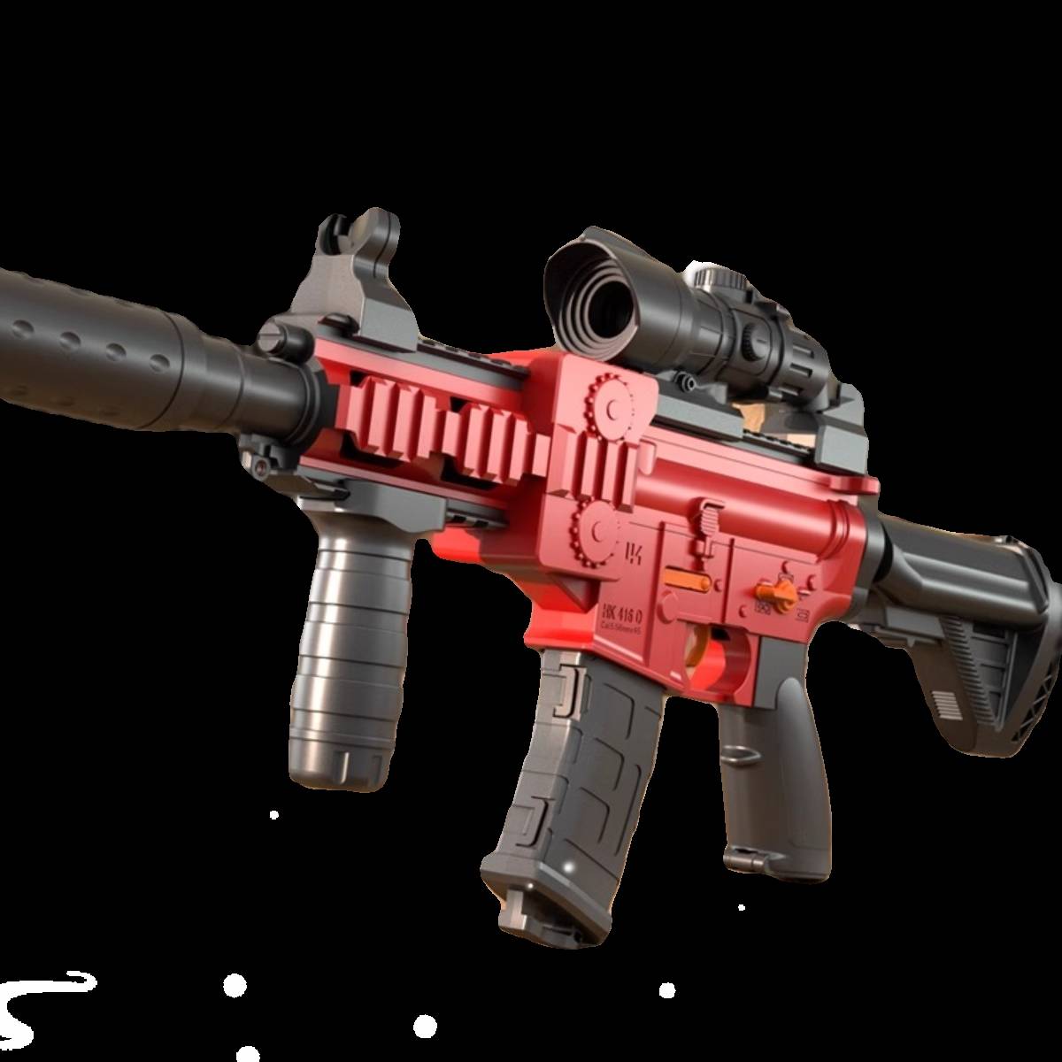 Toy Gun Plastic Plastic Plastic Plastic Plastic Black Technology Children's Gun Special Forces Special Forces Net Red Explosion Consumption Performance