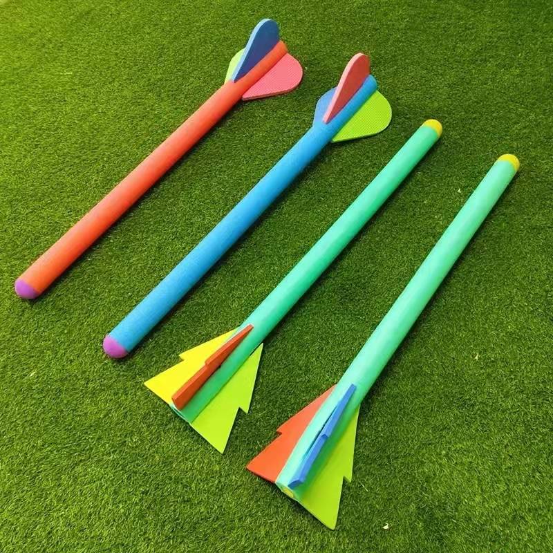 Children's soft javelin training flying toy toy software track and field javelin feel thrown puzzle early teaching